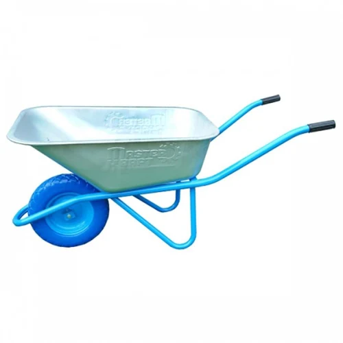 Тачка с колесом 4.00-8 (синяя)-(150 KG - 90L) PU