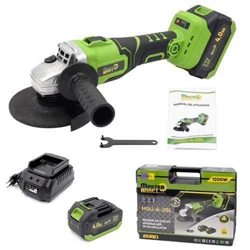 Masina de slefuit unghiulara pe acumulator 21V