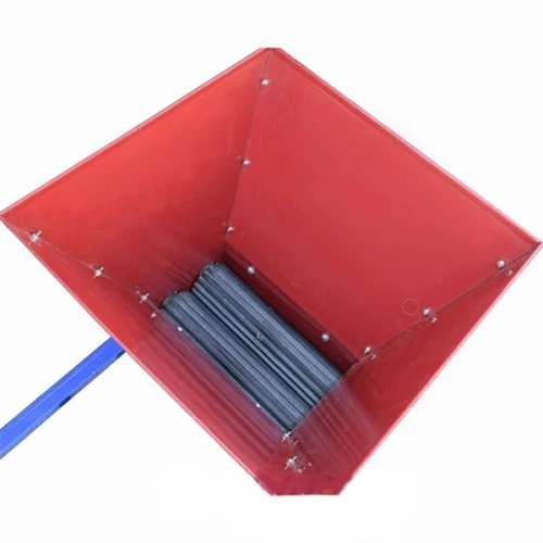 Zdrobitor de struguri manual (albastru cu rosu)